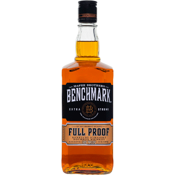 Picture of McAfee's Benchmark Full Proof Extra Strong Kentucky Straight Bourbon Whiskey
