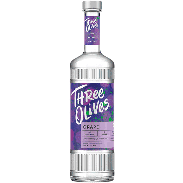 Picture of Three Olives Grape Vodka 