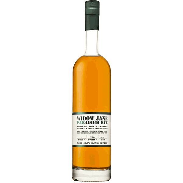 Picture of Widow Jane Paradigm Rye Straight Rye Whiskey