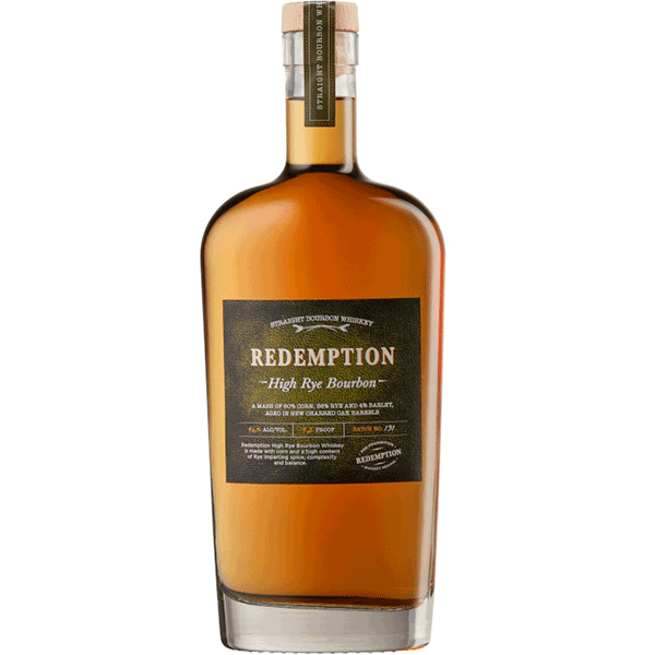 Picture of Redemption High Rye Bourbon Whiskey