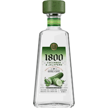 Picture of Jose Cuervo 1800 Cucumber & Jalapeno Blanco Tequila