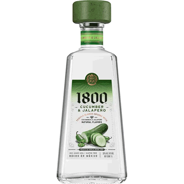 Picture of Jose Cuervo 1800 Cucumber & Jalapeno Blanco Tequila