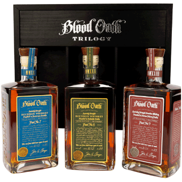 Picture of Blood Oath Trilogy Pack Bourbon 2021, 2022, and 2023
