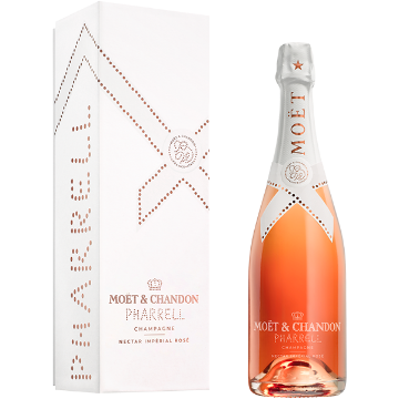 Picture of Moet & Chandon x Pharrell Williams Limited Edition Nectar Imperial Rose