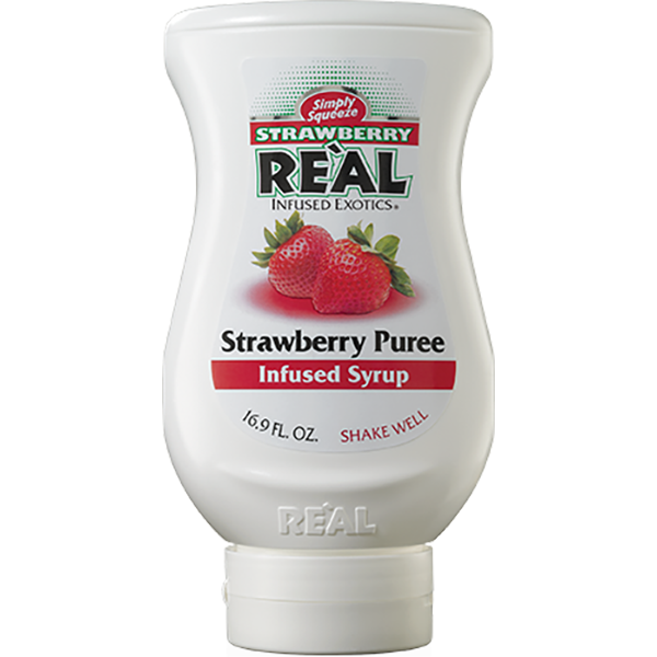 Picture of Real Infused Strawberry Puree Infused Syrup